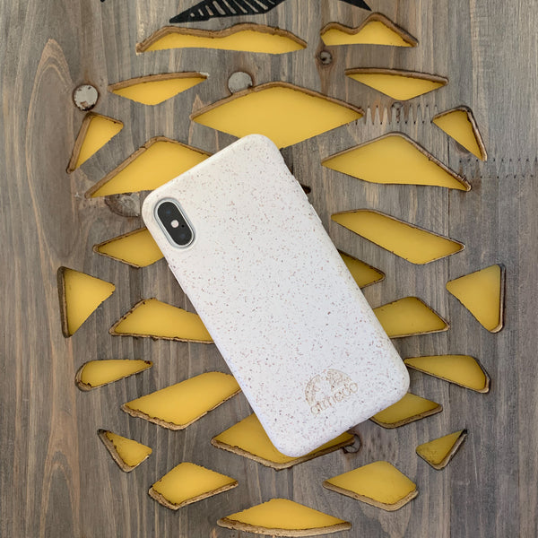 Atmeco iPhone XS Max Biodegradable Case 1.0 (Snow White)