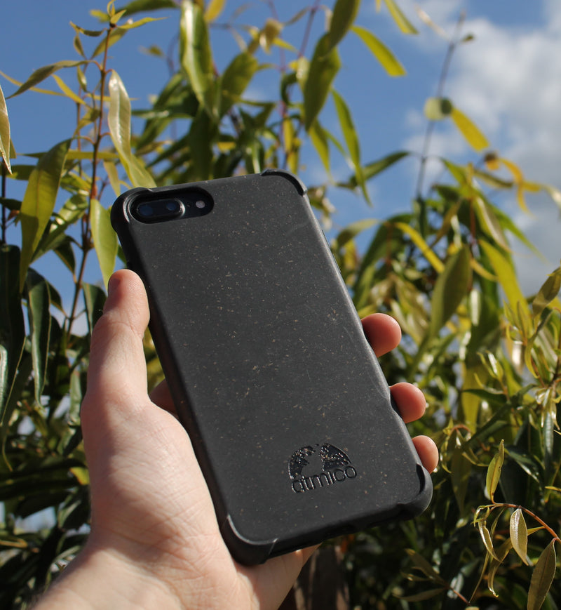 Atmico iPhone 7+/8+ Biodegradable Case 2.0 (Charcoal)